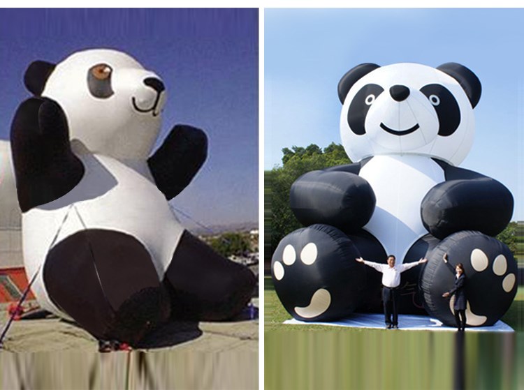 伊州充气熊猫展示